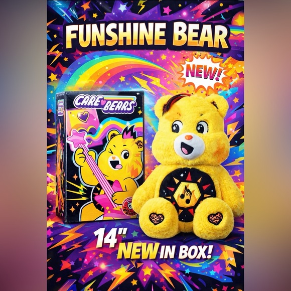 Care Bears Other - Care Bears Yellow Funshine - Rock Theme